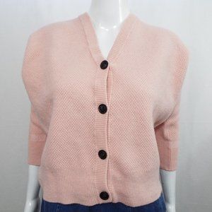 Pendleton Pink Wool Cardigan